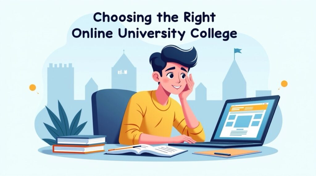 Choosing the Right Online University College